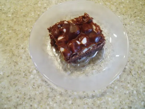 Microwave Mississippi Mud Brownies Recipe