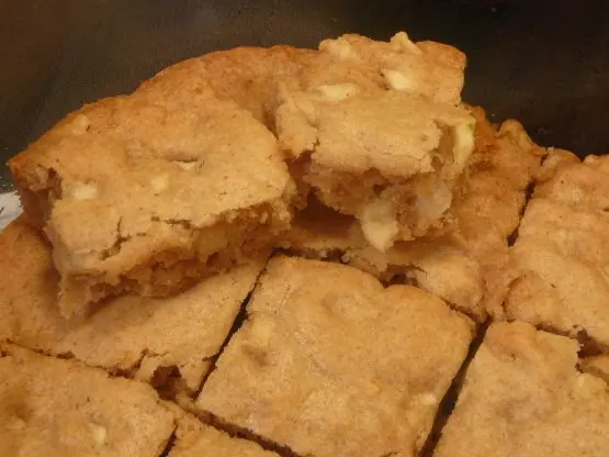 Granny Smith Brownies (Blondies) Recipe