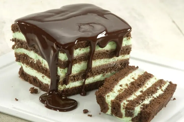 Chocolate Mint Torte