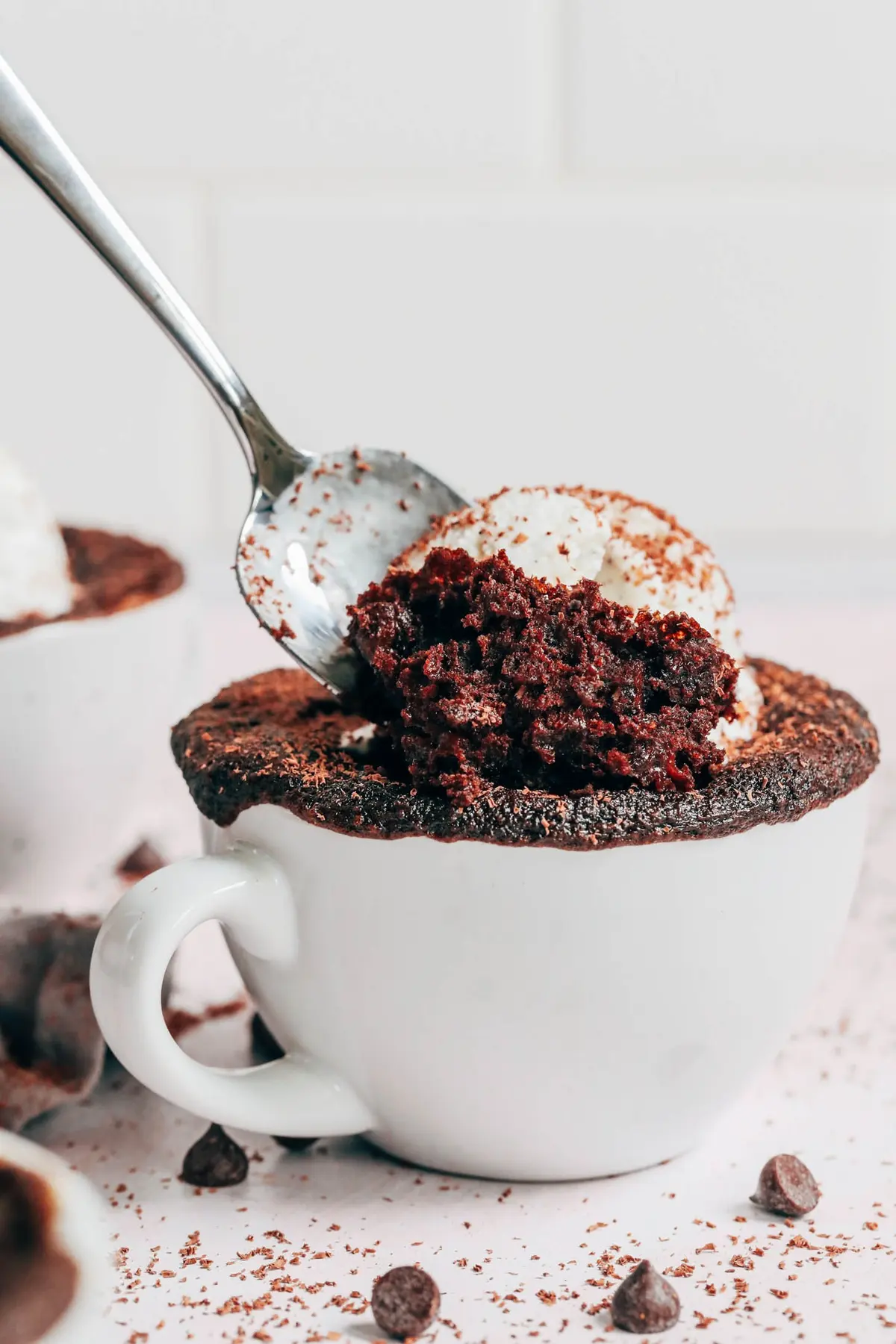Gluten-Free Chocolate Mug Cake (5 Minutes!)