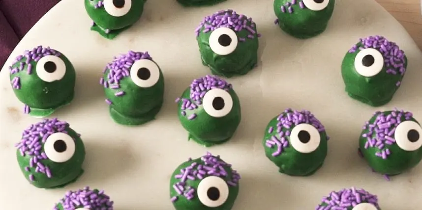 These Adorable Monster Truffles Are The Perfect Last-Minute Halloween Treat