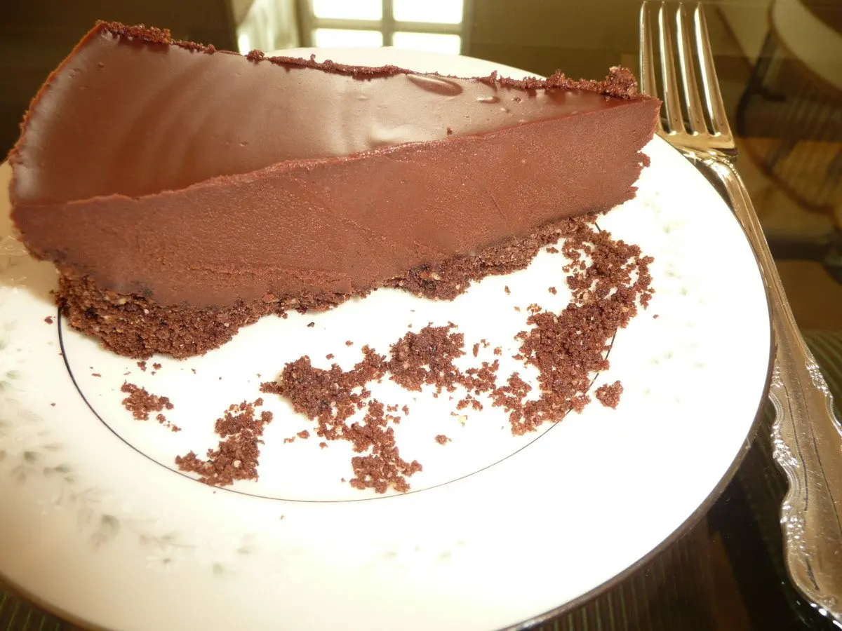 Chocolate Cabernet Sauvignon Tart