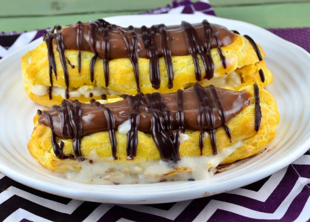 Sugar Free Chocolate Eclairs