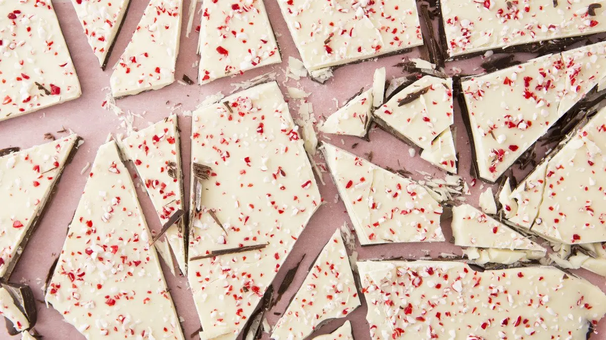 Chocolate Peppermint Bark - Christmas