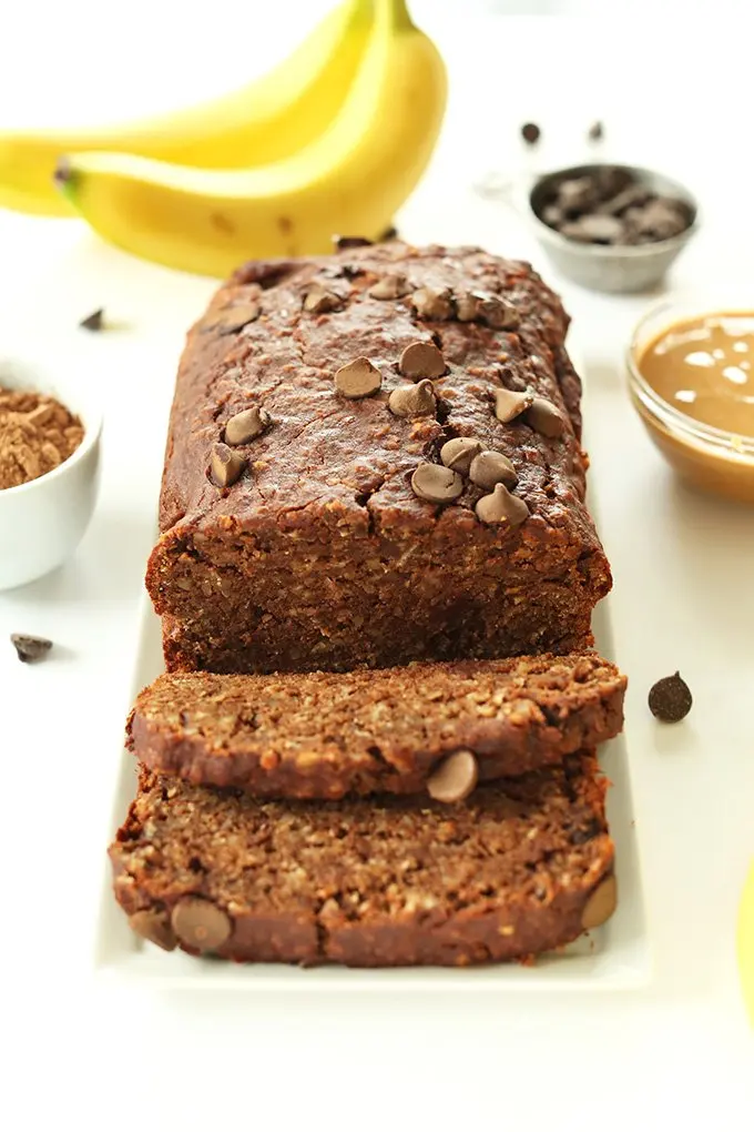 Chocolate Peanut Butter Banana Bread