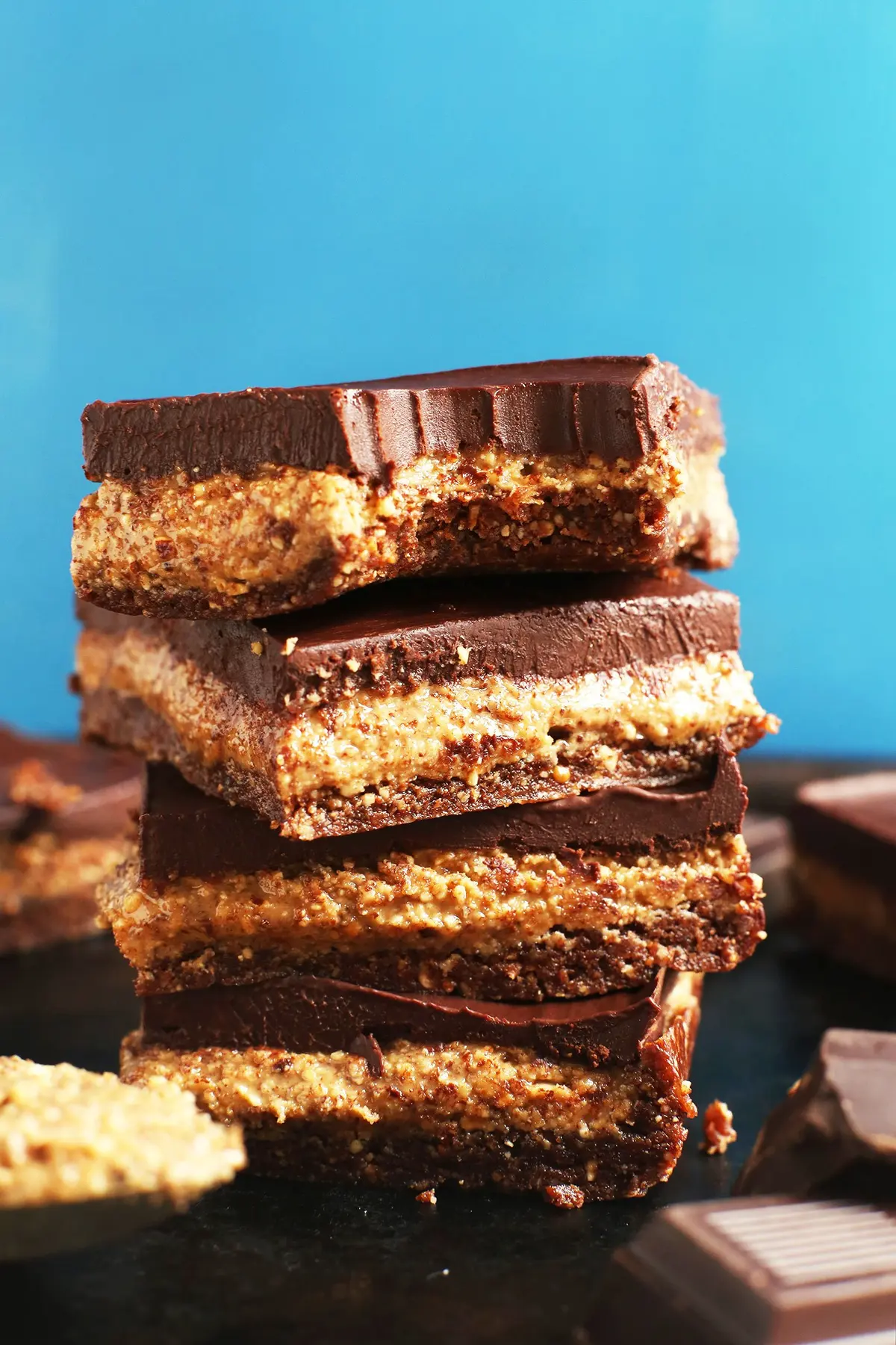 No-Bake Almond Butter Cup Bars