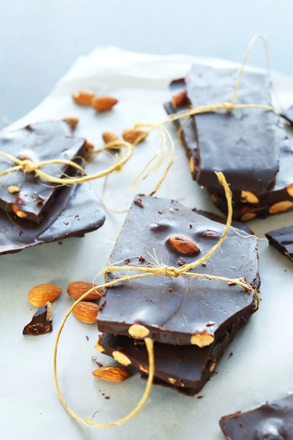 Dark Chocolate Almond Bars
