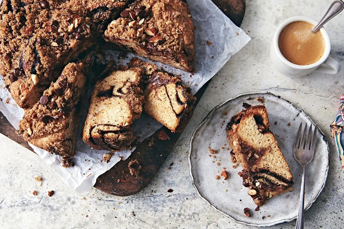 Chocolate Almond Coffee Cake Recipe